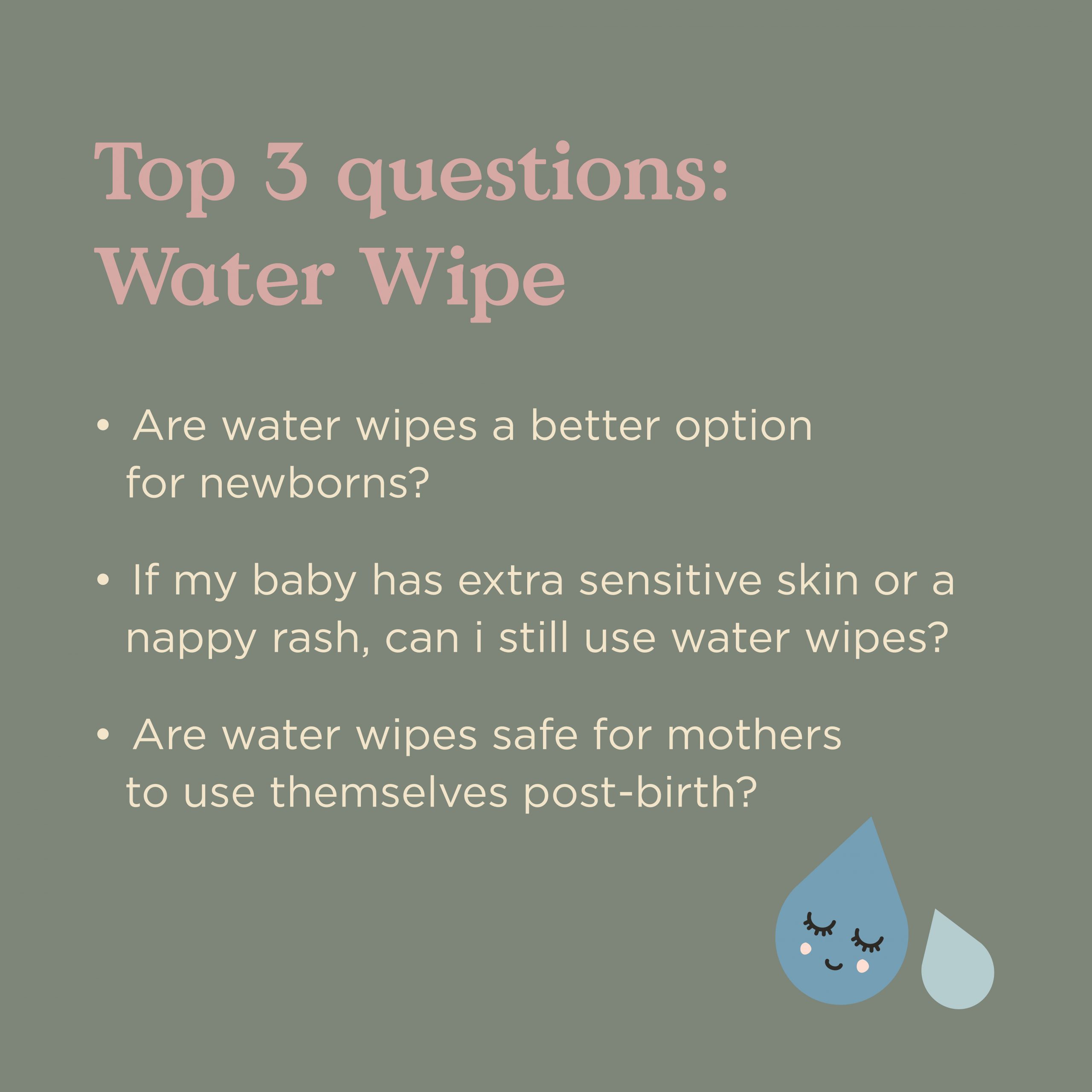 WaterWipes® is the No.1 wipe against nappy rash